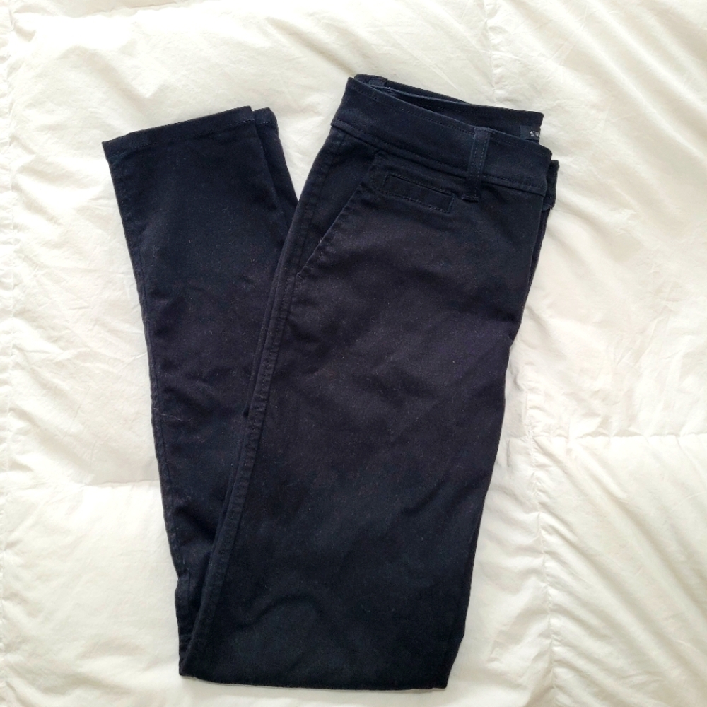Skinny Black Stretch Chino Women's Size 2